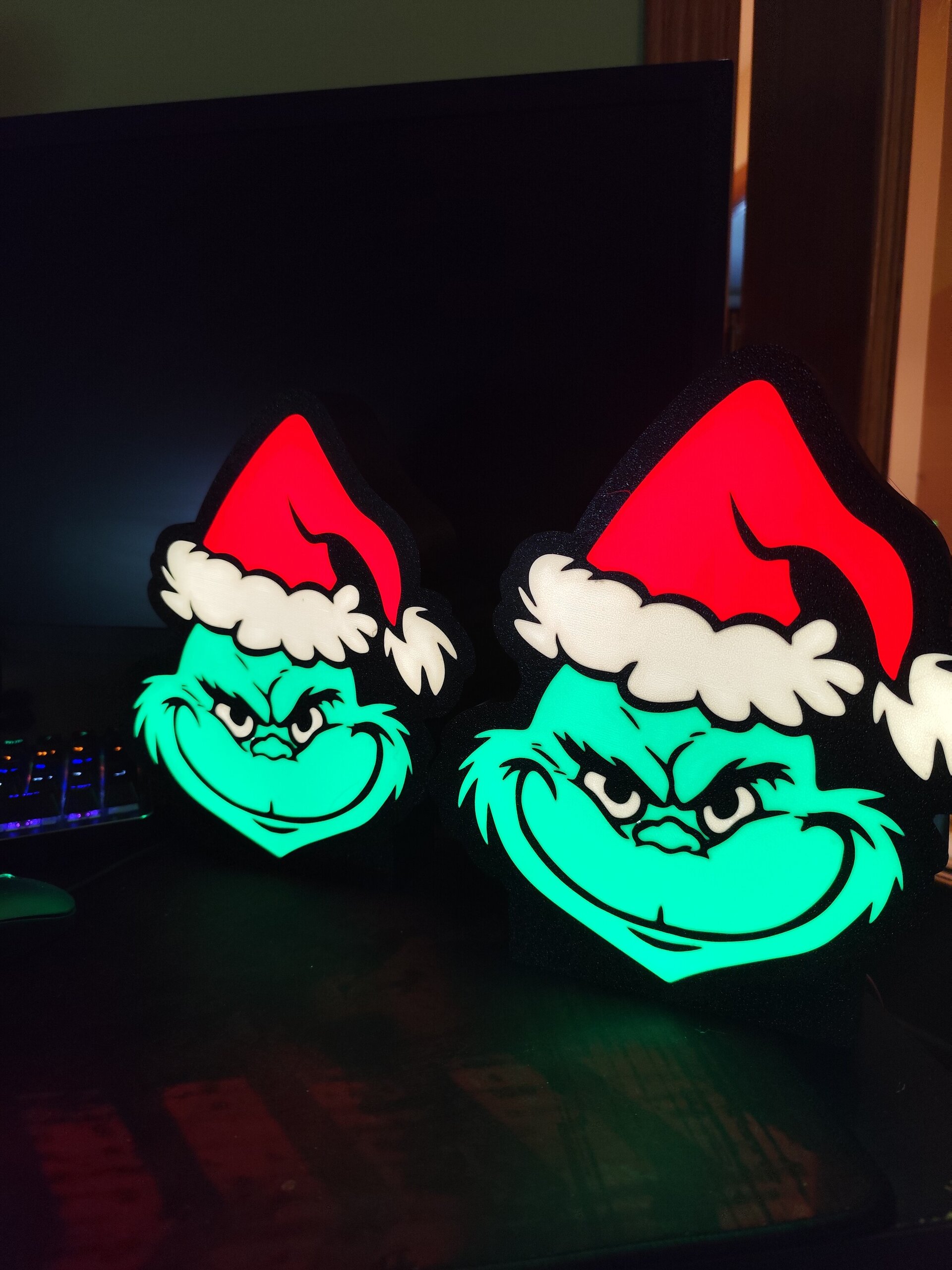Lámpara LED El grinch - 3