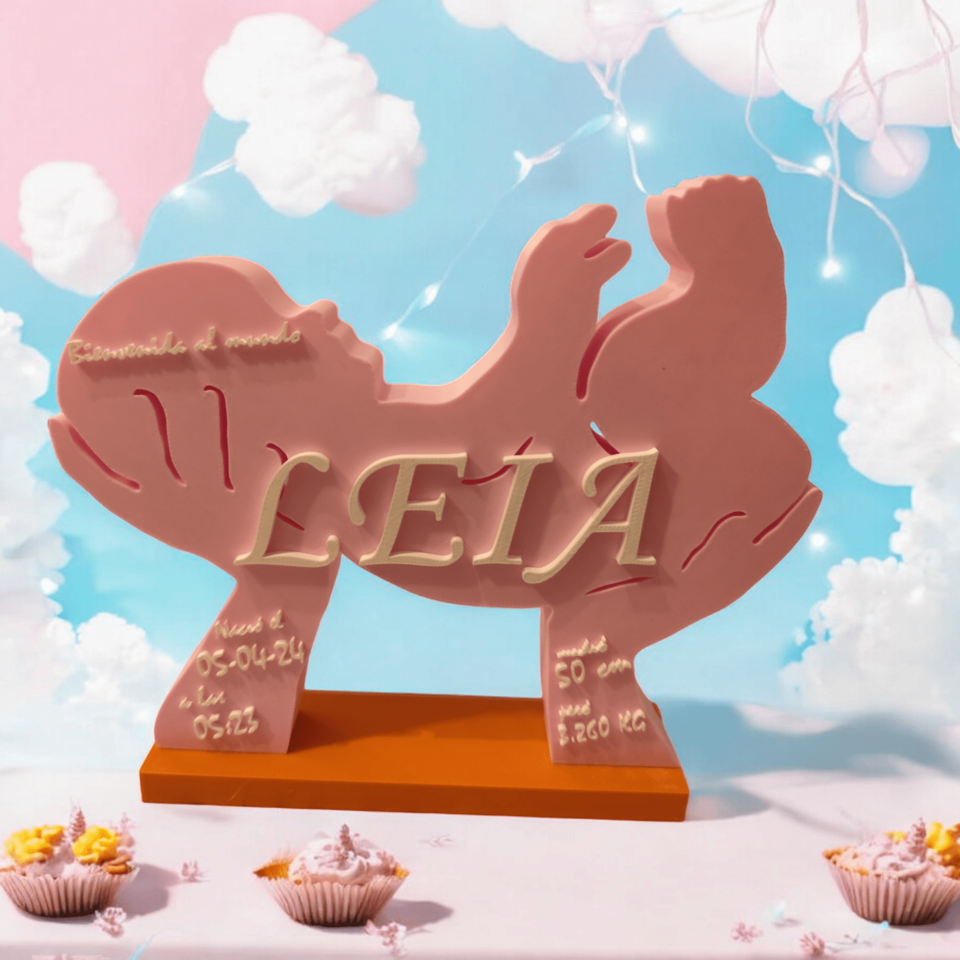 Figura personalizada recuerdo recien nacido - 2