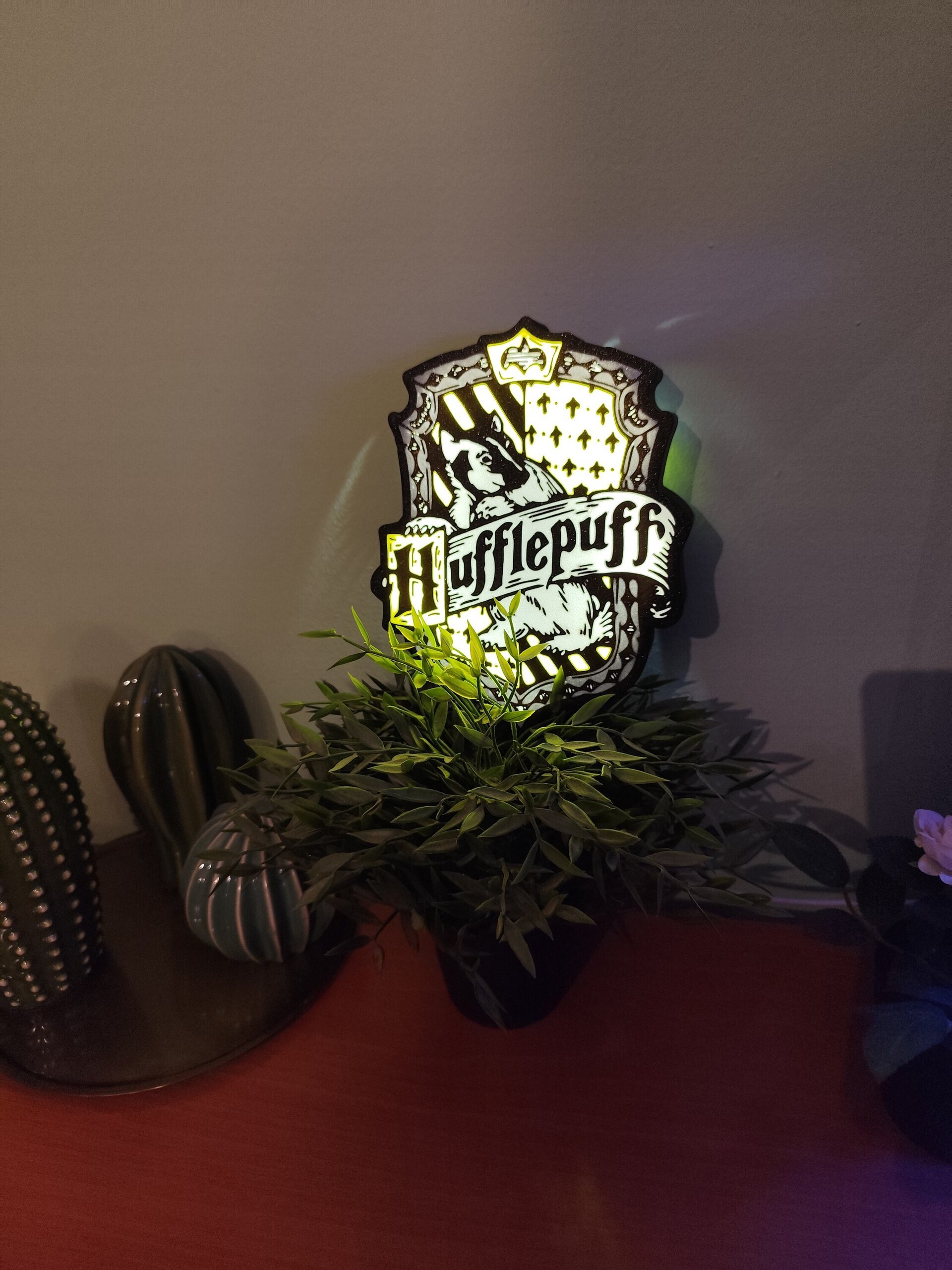 Lámpara LED Hufflepuff - 2